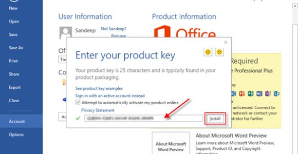 office 365 for mac license key